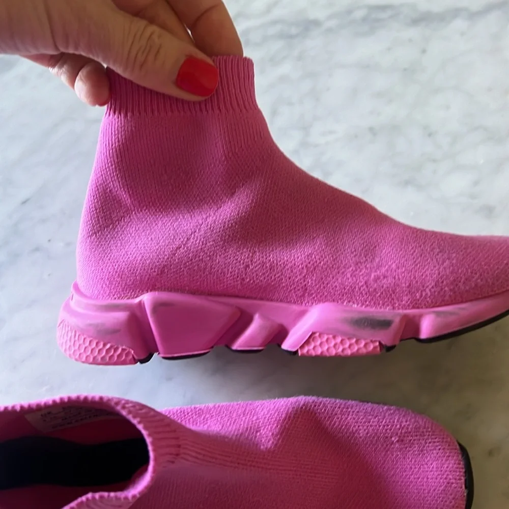 Balenciaga girls sock sneakers size 10-11 - Picture 4 of 8
